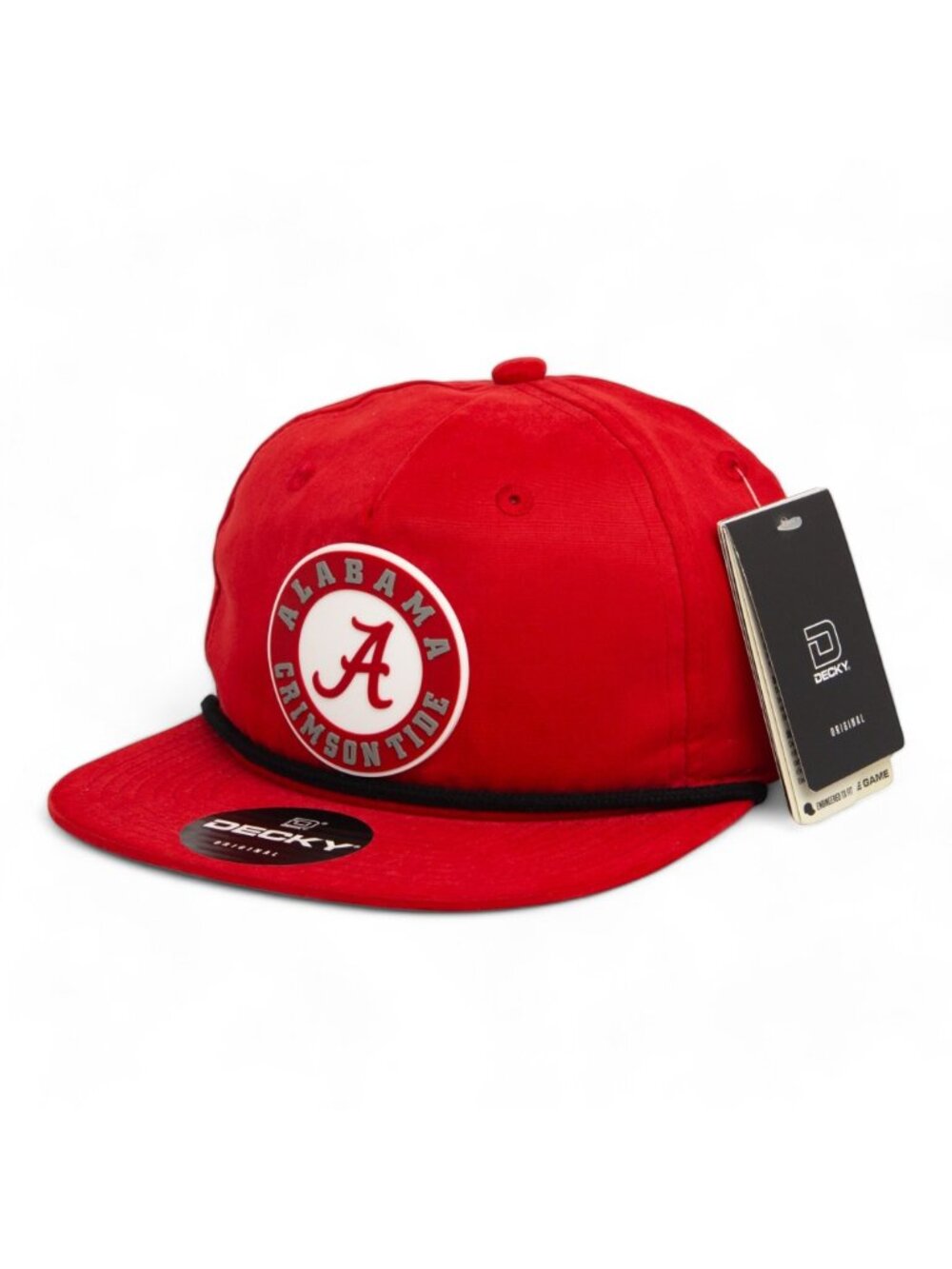 Alabama Crimson Tide 3D Classic Rope Hat- Red/ Black